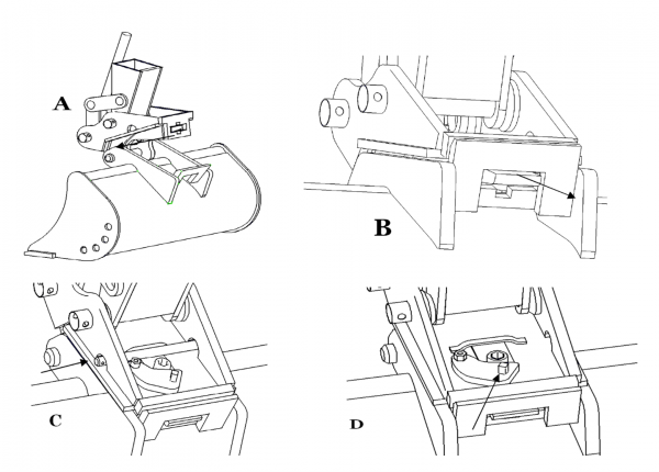 Installing and removing an ITR quick coupler