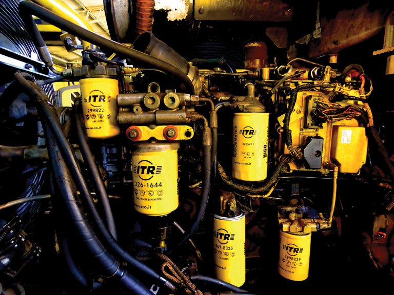 The influence of filters on the hydraulic systems of excavators